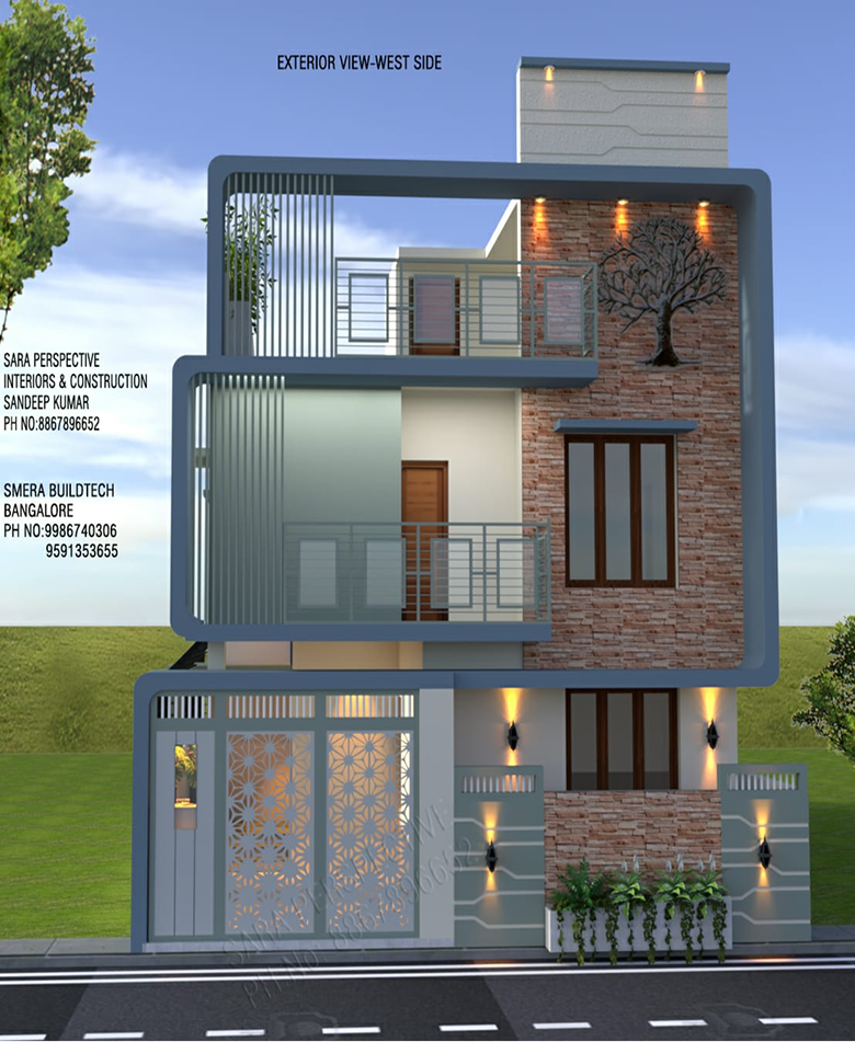 Luxury Villa, Tumkur - Residential project in Tumkur. 2,700 Sft · Design & Build